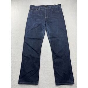 Banana Republic Womens Jeans Dark Wash Straight Leg Mid Rise Size 32